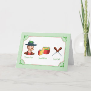 Christmas Humor, Peace on Earth Rebus Puzzle Holiday Card