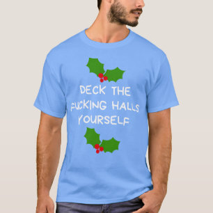 Christmas Humor Rude Offensive Inappropriate Chris T-Shirt