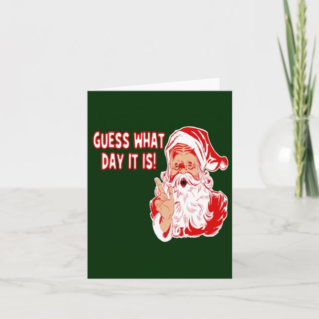 Christmas Hump Day Camel Christmas Card (Front)