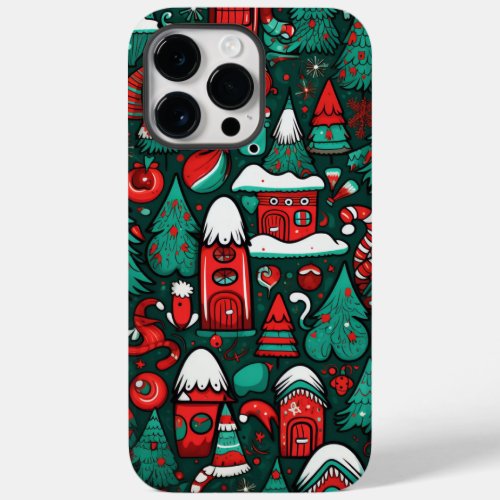 Christmas Huts and Tree Case Design