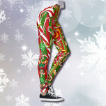 Christmas I Like Candy Leggings Red Green Pants<br><div class="desc">A Christmas favorite candy toss in red and green.
I hope you enjoy your purchase. I appreciate your business. Jan</div>