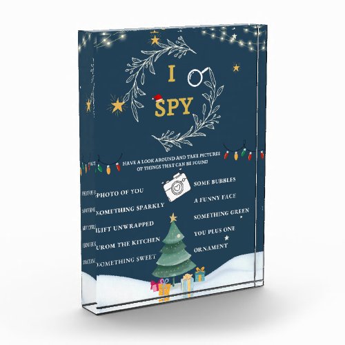 Christmas I Spy Game Photo Block