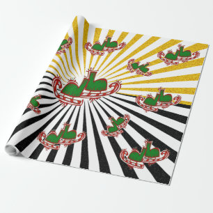 Christmas Ice Skates - Wrapping Paper