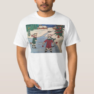 Christmas Ice Skating T-Shirt