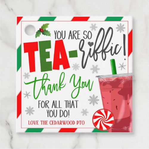 Christmas Iced Tea Gift Tags