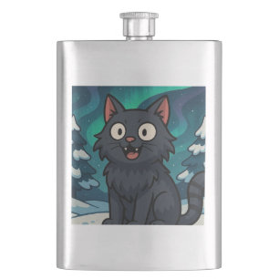 Christmas Icelandic Yule Cat Flask