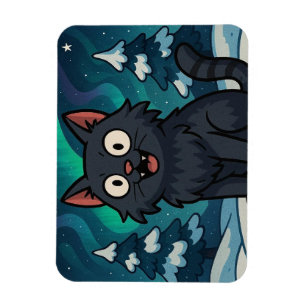 Christmas Icelandic Yule Cat Magnet