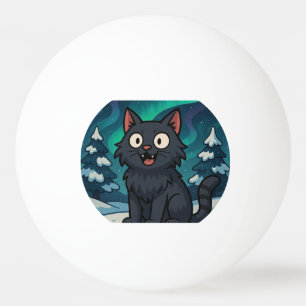 Christmas Icelandic Yule Cat Ping Pong Ball