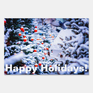 Christmas Idyll customizable Sign