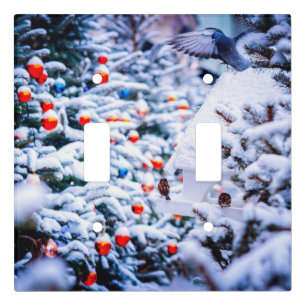 Christmas Idyll elegant Light Switch Cover