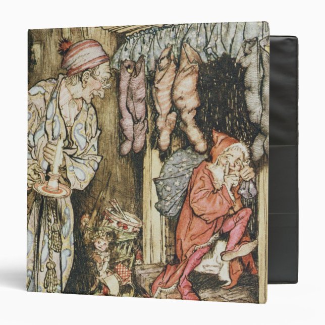 Christmas illustrations binder (Front/Inside)
