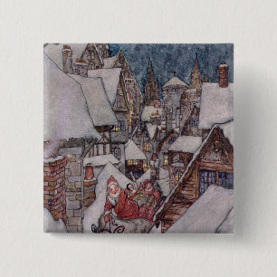 Christmas illustrations button