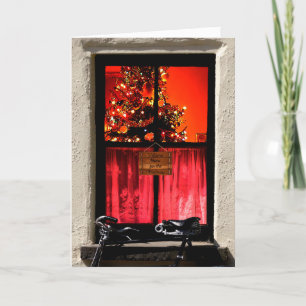 Christmas image for Christmas Tree in Window image Holiday Card