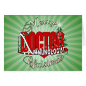CHRISTMAS IMMUNOLOGIST DOCTOR (Front Horizontal)