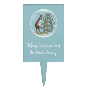 Christmas in Australia Cake Topper