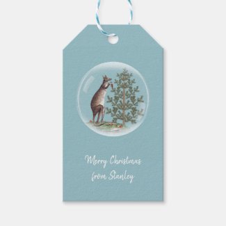 Christmas in Australia Gift Tags