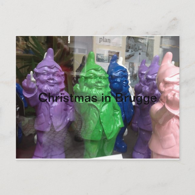 Christmas in Brugge Holiday Postcard (Front)