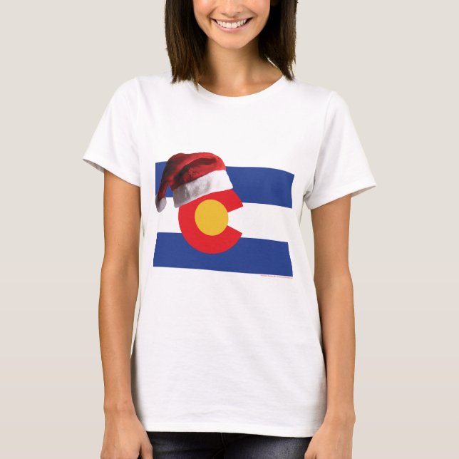 Christmas in Colorado T-Shirt (Front)