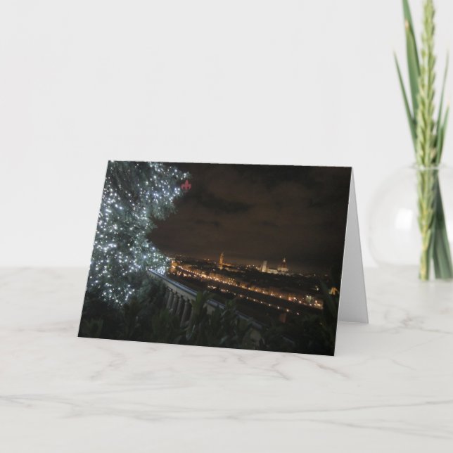 Christmas in Florence Holiday Card (Front)