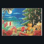 Christmas in Hawaii Wrapping Paper Sheets<br><div class="desc">Aloha and Seasons Greetings</div>