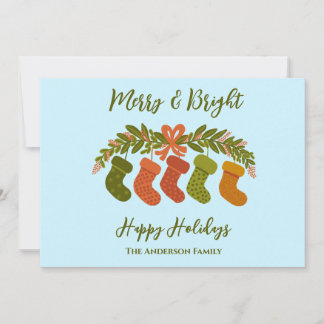 Christmas in Holly’s Boots Christmas Holiday Card