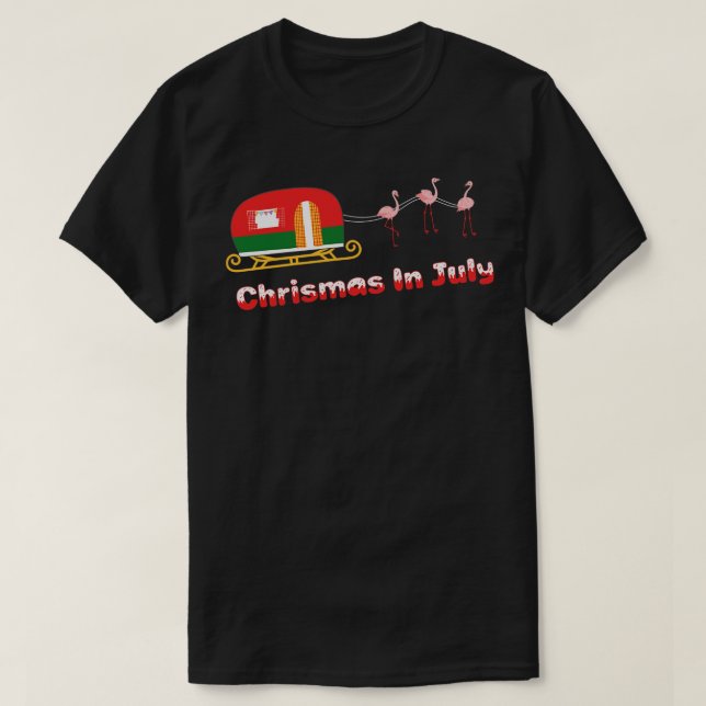 Christmas in July (16) T-Shirt (Design Front)