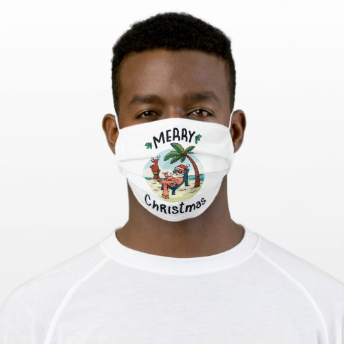 Christmas in July Adult Cloth Face Mask