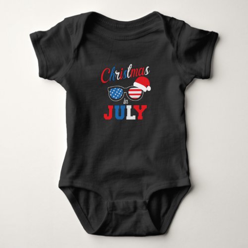Christmas In July Baby Bodysuit