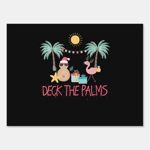 Christmas In July Beach Cruise Vacation Beach Sign