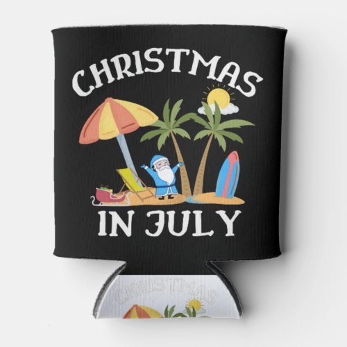 Christmas In July Can Cooler