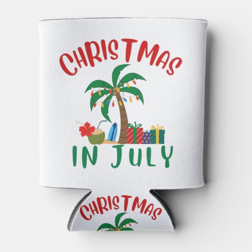 Christmas In July Can Cooler