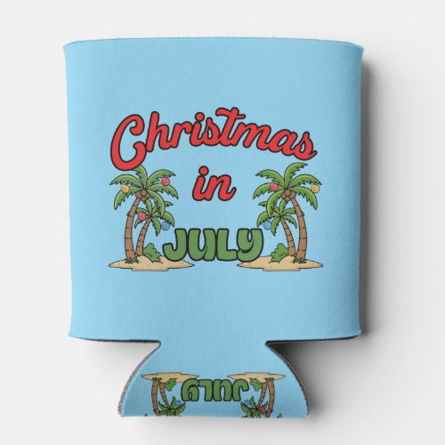 Christmas In July Can Cooler