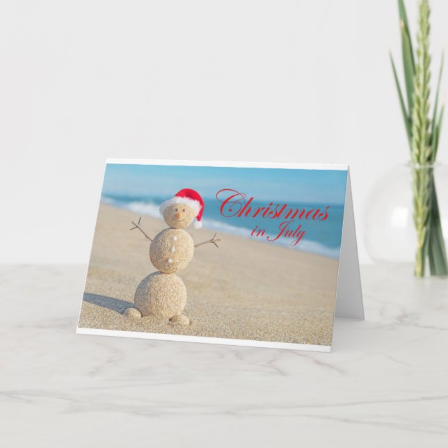 christmas in july card (Front)