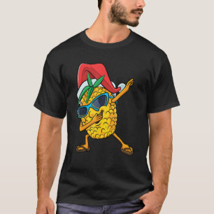 Christmas in July Dabbing Pineapple Fruit Dab Danc T-Shirt