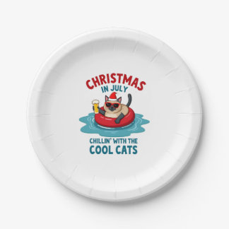 Christmas In July Daddy Mommy Chillin With The Sia Paper Plates