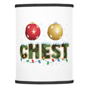 Christmas In July Flip Flop Xmas Summer T-Shirt Lamp Shade