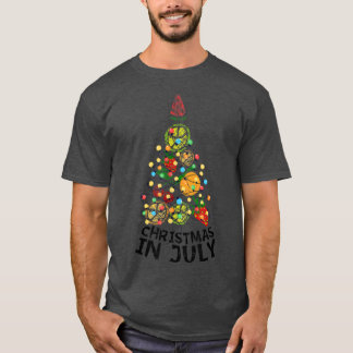 Christmas In July fruit Xmas Tree Tee Summer Men W