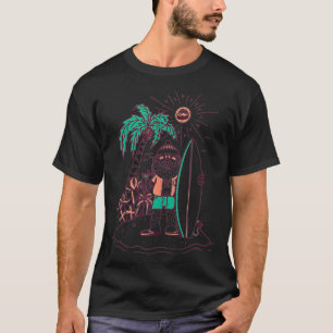 Christmas in July Funny Summer Santa T-Shirt