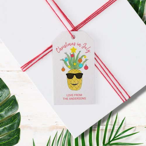Christmas In July  Gift Tags