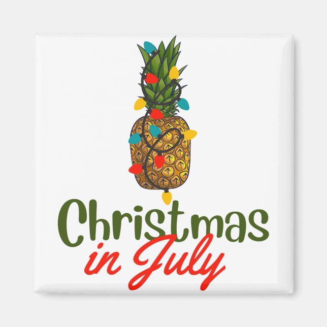 Christmas In July Magnet (Front)