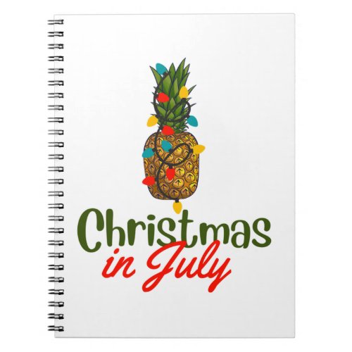 Christmas In July Notebook