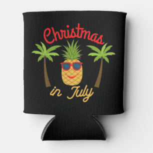 Christmas In July Pineapple Can Cooler