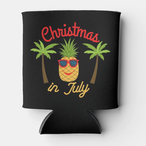 Christmas In July Pineapple  Can Cooler