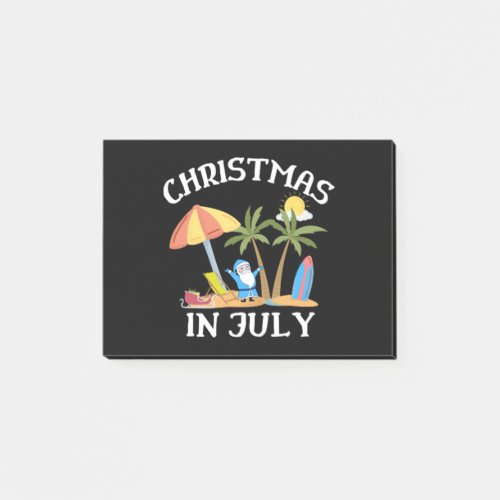 Christmas In July Post_it Notes