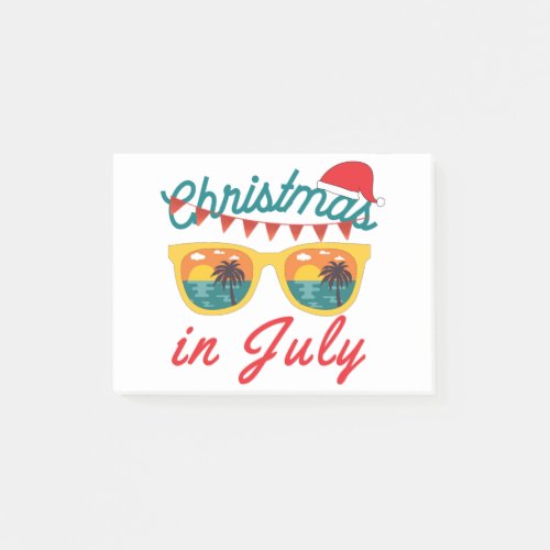 Christmas In July Post_it Notes