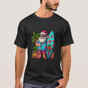Christmas in July Santa Men Boys Kids Beach Summer T-Shirt