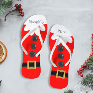 Christmas Thongs & Sandals