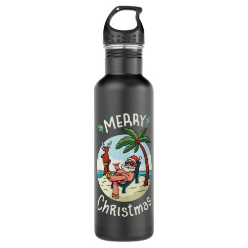 Christmas in July Stainless Steel Water Bottle