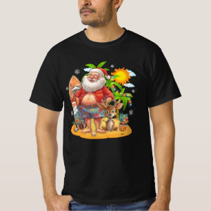 Christmas In July Summer Vacation Xmas Decoration T-Shirt