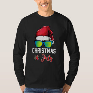 Christmas In July Sunglasses T-Shirt